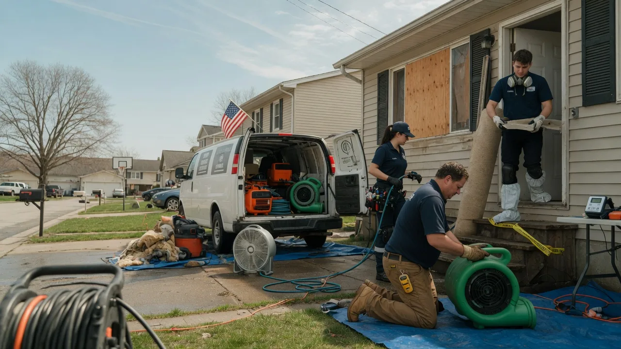Water Damage Restoration in Brady, TX near me